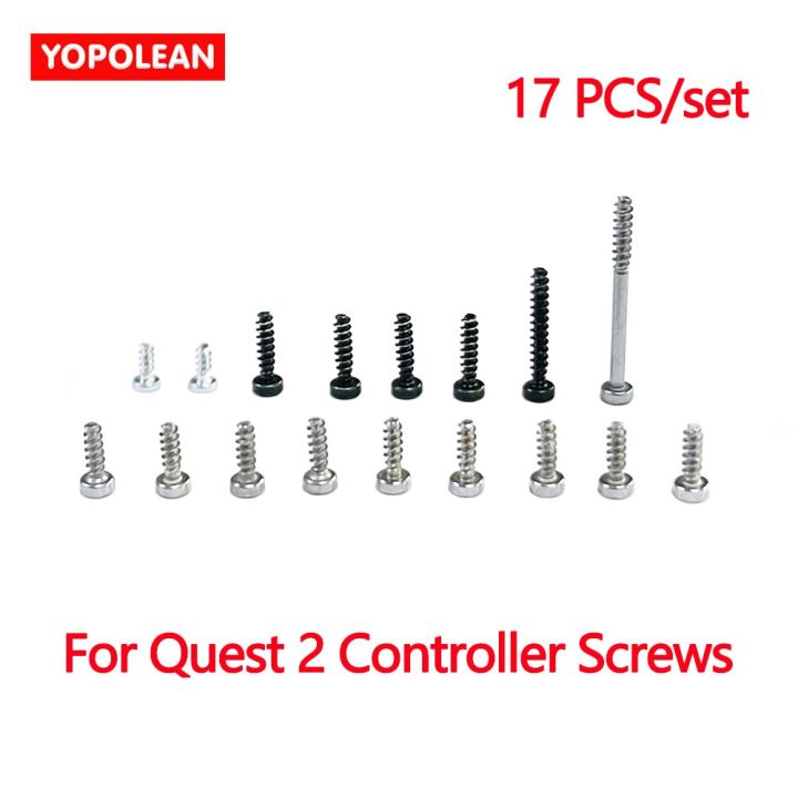 ”【；【-= Original For Meta Quest 2 VR Headset Controller Screws Set Left Or Right Replacement Parts