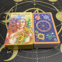 12x7 ซม. คุณภาพสูงภาษาอังกฤษอิตาลีสเปนฝรั่งเศสเยอรมัน Cartas Tarot Bolsa Predictions ลึกลับ Oracle Deck of Cards-Cgefeng