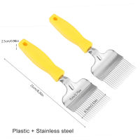 Bee Keeping Uncapping Fork หวีน้ำผึ้งสแตนเลส ซี่สำหรับเลี้ยงผึ้ง Uncapping Fork Hive สำหรับอุปกรณ์การเลี้ยงผึ้ง