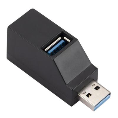 USB Expander Hub Laptop Extension Port USB 3.0 Hub Strong Power Plug-And-Play 3-Port High-Speed USB Small Port Extension for Printer U Disk Keyboards Mouse charitable
