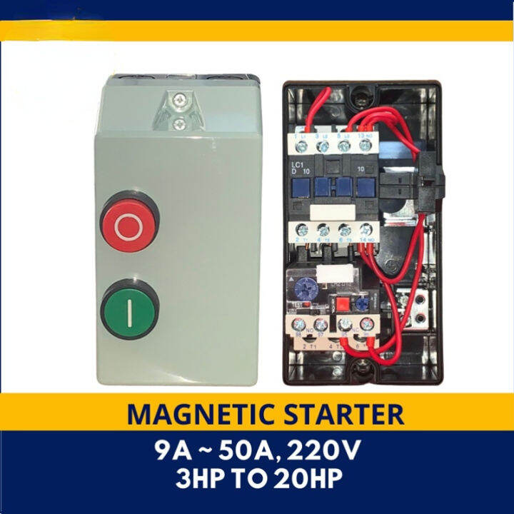 Starter 3HP to 20HP, LE1D Series DOL Starter