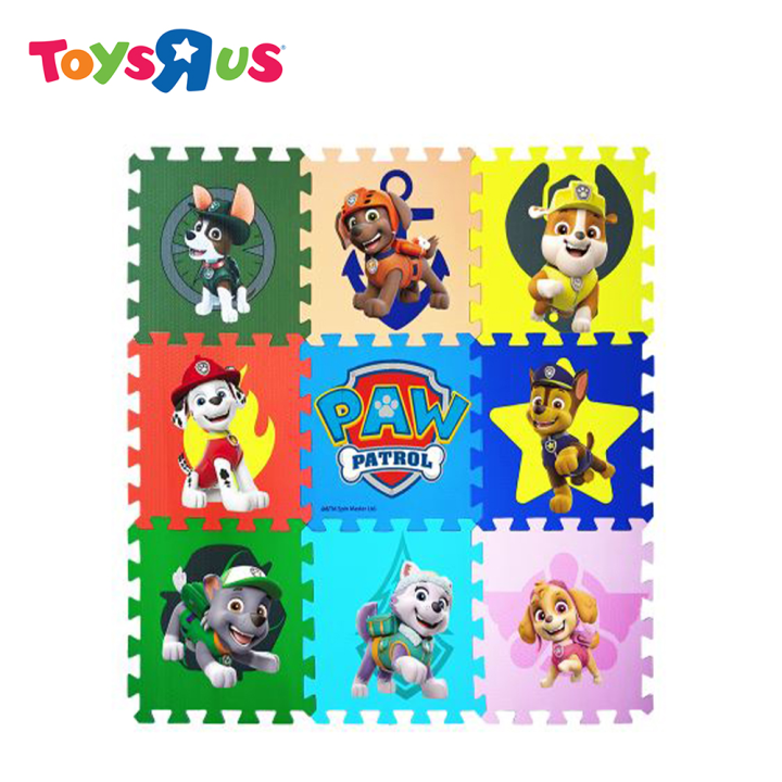 Paw Patrol 9-pieces Puzzle Mat 30cm x 30cm | Lazada PH