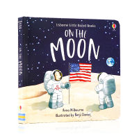 Usborne produces the original English picture book on the moon Benji Davies new book with exquisite illustrations exploring the mysteries of the moon space hardcover paperboard Book English early education enlightenment picture book