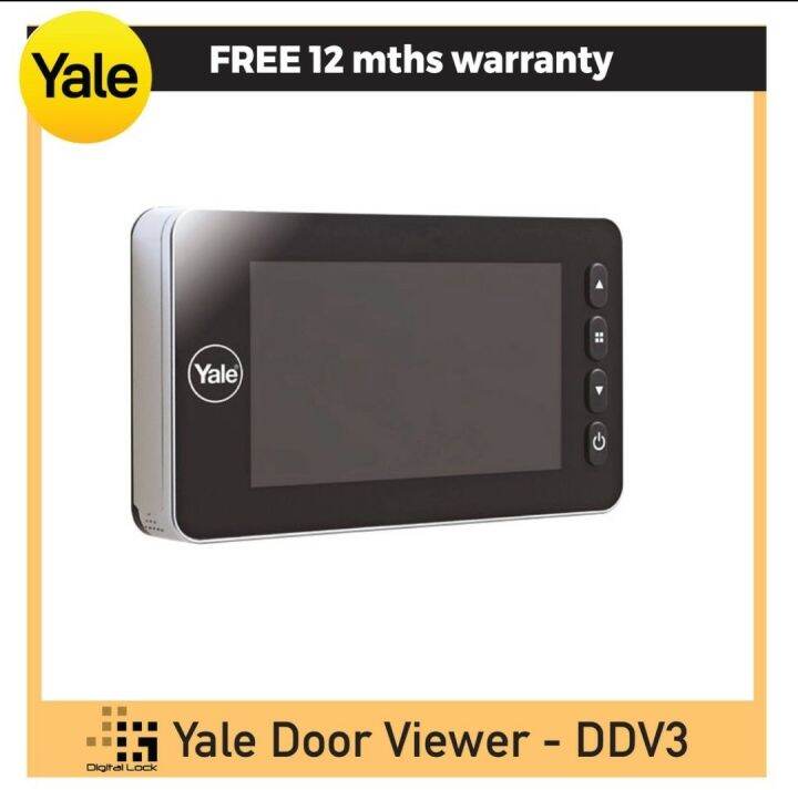 YALE Digital Door Viewer Auto Imaging DDV 3 Lazada Singapore