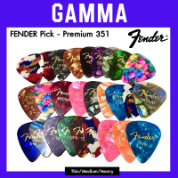 FENDER Pick - Premium 351  (Thin/Medium/Heavy/Mix3)   Original 100%  ราคาพิเศษ