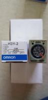 H3Y-2  OMRON AC220V Delay Timer Time Relay 0 - 60Min   with Base