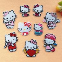 Hello Embroidery Sew On Iron On Patch Applique DIY