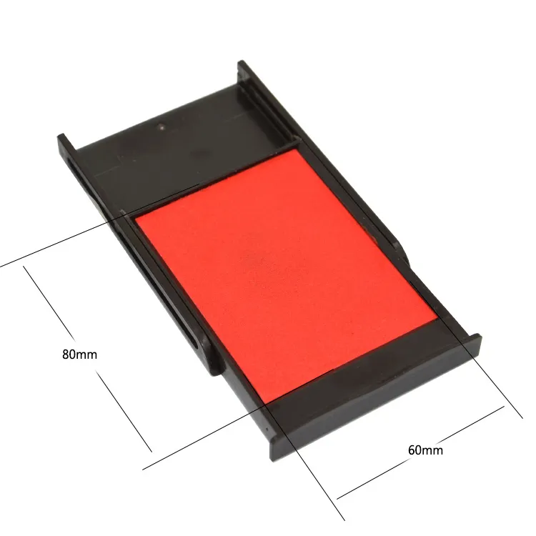Red Stamp Pad Chinese Ink Pad Red Ink-Paste Quick-Drying Red Stamp