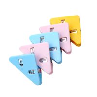 5pcs/Box Paper Clamp Binder Clips Colored Multifunction Easel Binder Desktop Office for Photo File Students School Office Home