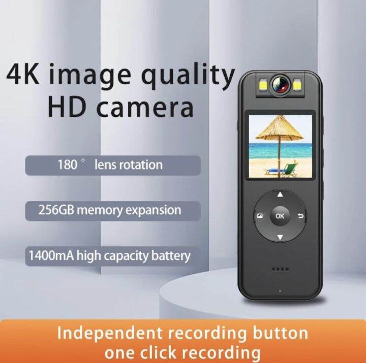 2023 HD 4K CS09 กล้องมินิ WIFI ร้อนกล้องถ่ายรูปแบบพกพาเครื่องบันทึกการ ...