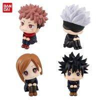 ฟิกเกอร์อนิเมะ Jujutsu Kaisen Itadori Yuji Gojo Satori Fushiguro Megumi Kugisaki Kawaii ขนาด10ซม. ของขวัญแบบจำลองพีวีซีตกแต่งรถ