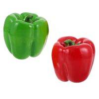 【CW】 Vegetables ArtificialDecorvegetable FakeKitchenLifelikeBelldecorative Chili