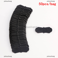 yizhuoliang 50pcs PU หนังแท็กทำด้วยมือด้วยป้ายรักงานเย็บ DIY knittinin Tags