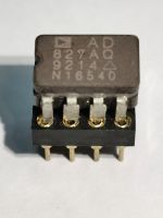 Dual OP-AMP ออปแอมป์ AD827AQ ตัวถังเซรามิค ผลิตที่ Philippines ของแท้ พร้อมส่ง