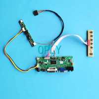 Laptop Display Screen Controller Board Fit B101EW04 V0 B101EW03 V0 HDMI-Compatible 1280*800 10.1" 40 Pin LVDS DIY Kit DVI VGA Cables