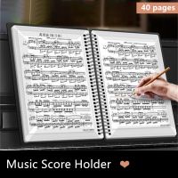 A4 Size Music Score Paper Sheet Note Document File Organizer Storage Folder Holder Case 20 Pages Home Office Stationery Hot Sale