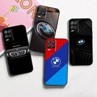 {Taoyitao Case} หรูหรารถ Bmw กีฬาสำหรับ OPPO Realme GT Master นีโอ5 C21Y C3 9 9i 8 6 Pro A5 A9 2020 A77 A74ซิลิโคนสีดำเคสโทรศัพท์ Fundas