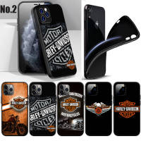 47PO Harley Davidson นุ่มปลอกซิลิโคนสำหรับ Iphone 11 12 Pro XS Max X XR SE 5 5 6 6S 7 8 Plus เคสโทรศัพท์