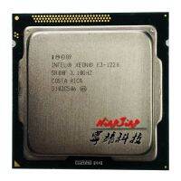 【Big savings】 【Deal of the day】 โปรเซสเซอร์ Intel Xeon E3-1220 E3 1220 3.1 GHz Quad-Core CPU 8M 80W LGA 1155