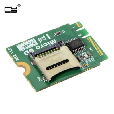 M2 NGFF Key A.E ช่องเสียบ WIFI ไปยัง Micro SD SDXC บัตร TF Rearder การ์ด T-Flash M.2การ์ด A + E ฟองน้ำขัดถูสายอุปกรณ์คอมพิวเตอร์