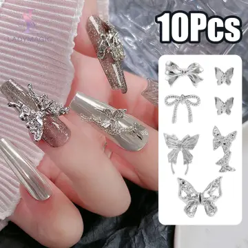 200Pcs Mixed Color 3D Halloween Nail Charms Cushaw Skull Spider Mask Horror  Design Mix Heart Flower Nail Charms Rhinestones Pearls for Halloween Nails