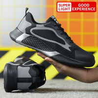 รองเท้านิรภัยในการทำงาน Steel Toe Work Sneakers For Men Work Boots Protection Safety Boots Puncture-Proof Indestructible Shoes2023