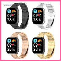 สร้อยข้อมืออัจฉริยะสายเหล็กสแตนเลสสตีลสำหรับนาฬิกา Redmi Watch 3แบบแอคทีฟสายนาฬิกาเปลี่ยนได้จากร้าน UOIGXO