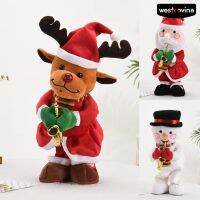 ใหม่เครื่องดนตรีไฟฟ้าผ้าฝ้ายคริสต์มาส Snowman Pp