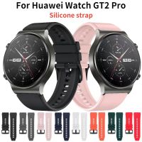 Silicone strap For Huawei watch GT/GT2 pro 46mm 42mm Samsung watch 3 4 5 Smart Watch Soft Replacement Wristband For Amazfit GTR