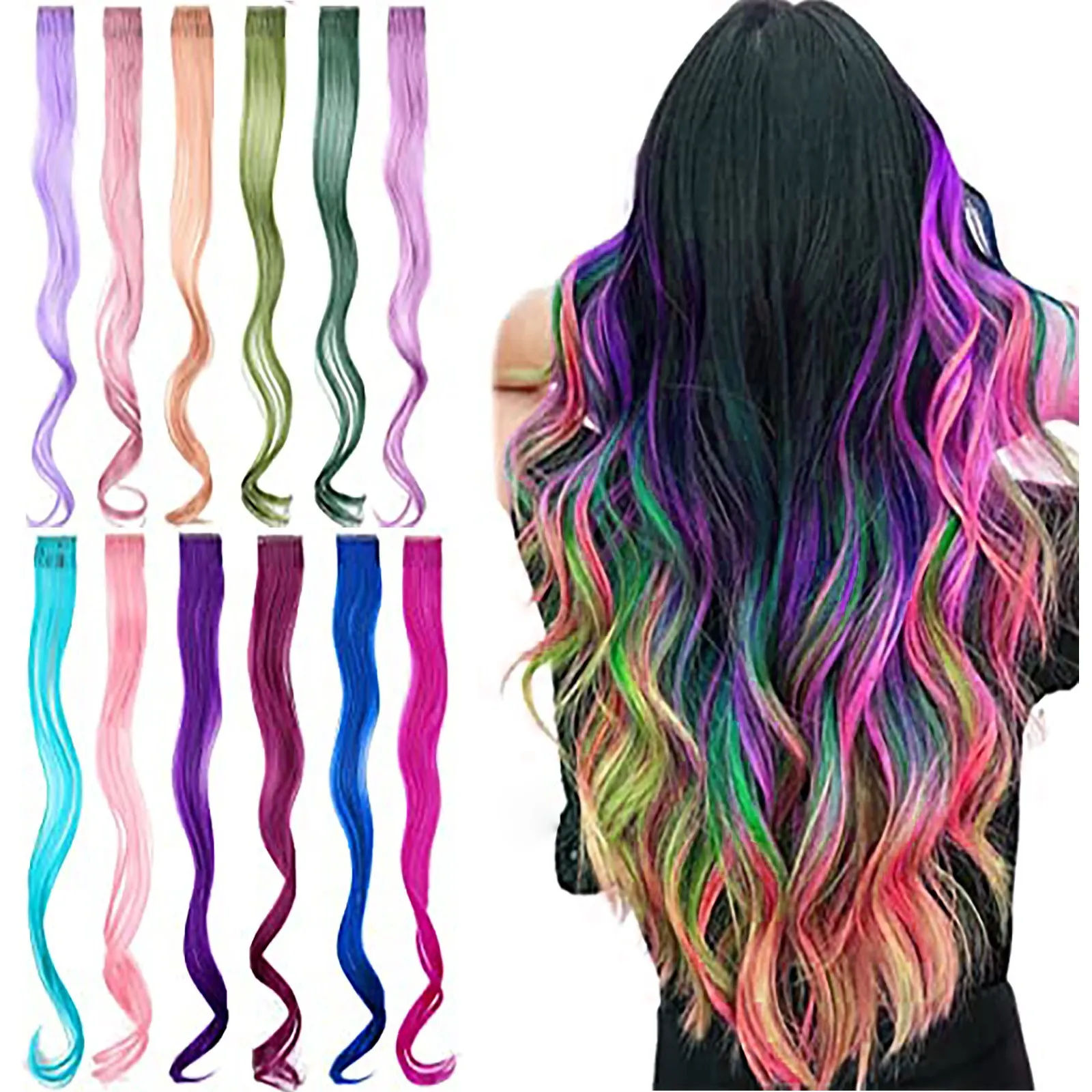 Hot】Girls Straight Rainbow Hair Extensions Party Colored Multi-Colors Hair Gift For Women Synthetic Extensions Kids Hair wig COD COD | Lazada PH Hot】Girls Straight Rainbow Hair Extensions Party Colored Multi-Colors Hair Gift For Women Synthetic Extensions Kids Hair wig COD COD | Lazada PH
