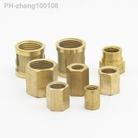 1/8 quot; 1/4 quot; 3/8 quot; 1/2 quot; 3/4 quot; 1 quot; BSP Female Thread Brass Pipe Fitting Hex Nut Rod Coupler Connector