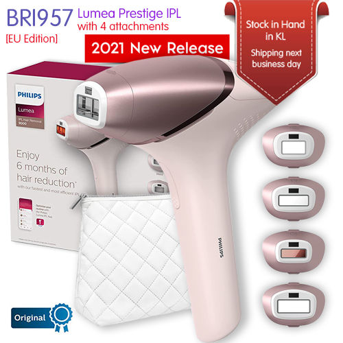 Philips BRI957 Lumea IPL Cordless Hair Removal with 4 attachments for Body,  Face, Bikini and Underarms New 2021 Edition [EU Edition] | Lazada