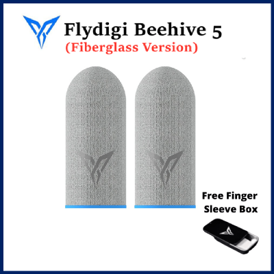 Original Flydigi ปลอกนิ้วรุ่น Wasp Finger Sleeve 5,ปลอกนิ้วสำหรับเล่นเกมกันเหงื่อสำหรับหน้าจอสัมผัสแบบมืออาชีพเล่นเกม PUBG