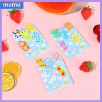 MUMU 10 PCS/ 30 PCS ปฏิบัติ นำมาใช้ใหม่ เด็กวัยหัดเดิน มินิน่ารัก ฟาร์มสัตว์การ์ตูน อาหารสำหรับเด็ก ส้อมผลไม้สำหรับเด็ก ไม้จิ้มฟัน