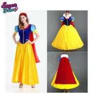 ชุดแฟนซีคอสตูมคล้ายเจ้าหญิงสโนวไวท์ของผู้ใหญ่ Snow white Adult costume เป็นเดรสผ้ามันเงาและกำมะหยี่ประดับสวยงามเหมือนรูป เหมาะกับความสูง 165-175 ซม.ใช้ใส่งานแฟนซีปาร์ตี้ งานโรงเรียนงานวันเด็กหรือใส่ประกวด สินค้าคุณภาพดีส่งจากไทยไม่ต้องรอนาน