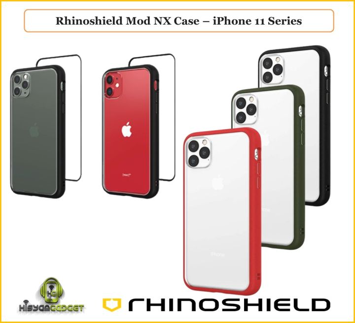 iPhone 11 Pro / iPhone 11 Pro Max - RhinoShield Mod NX Protective Bumper  Case With Backplate [[ᴏʀɪɢɪɴᴀʟ]] | Lazada