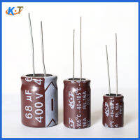 สำหรับขับเคลื่อนแหล่งจ่ายไฟ 68uf400v 16X25 ตัวเก็บประจุด้วยไฟฟ้าความถี่สูง 400v68uf ตัวเก็บประจุด้วยไฟฟ้าเซินเจิ้น