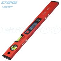 【LZ】✘✲  Digital Protractor Angle Finder Inclinometer electronic Level 360degree with 4pcs Magnets Level angle slope test Ruler 400mm 16