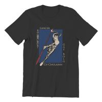 Men Fate Stay Night Emiya Saber Gilgamesh Anime T-Shirts Funny Tops Lancer Pure Cotton Tees Harajuku TShirt XS-4XL-5XL-6XL