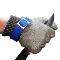 Cut-proof Resistant Gloves Stainless Steel Wire Mesh Gloves for Carpentry Butcher Tailor Operation Gloves Anti Cutting