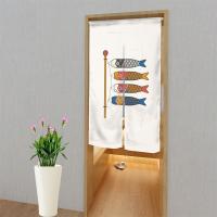 【YD】 Door Curtain Printed Partition Doorway Drapes Restaurant Noren Hanging Half-Curtain