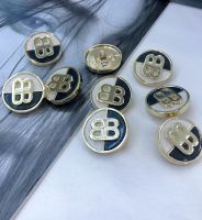 Luxury Metal Buttons Gold Settings For Clothing Coat Cuff Decoration Diy Crafts Supplies Apparel Retro Sewing Shank Button 6pcs