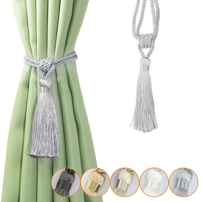 【cw】 Polyester Tassel Tiebacks Rope Curtain Tie Backs - 1pc Aliexpress ！