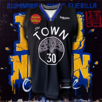 เสื้อบาส เสื้อบาสnba Golden State Warriors โกลเด้น สเตท วอร์ริเออร์ส #BK0027 รุ่น City Stephen Curry#30 ไซส์ S-3XL