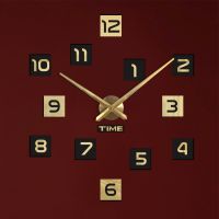 Specialty Clocks Creative DIY Digital Large Wall Clock Modern Living Room Decoration Silent Acrylic Clock