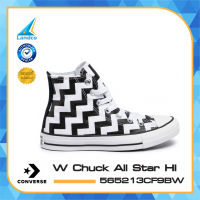 Converse รองเท้าผ้าใบ รองเท้าแฟชั่น รองเท้าผู้หญิง แฟชั่นผู้หญิง คอนเวิร์ส Women Chuck All Star HI 565213CF9BW (2190)