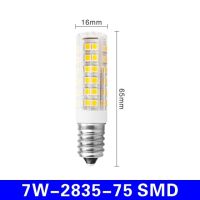 2ชิ้น/ล็อต3W 4W 5W 7W E14หลอดโคมไฟ LED 220V-240V หลอดไฟข้าวโพดขนาดเล็ก2835SMD ลำแสง360มุมเปลี่ยนไฟโคมระย้าฮาโลเจน