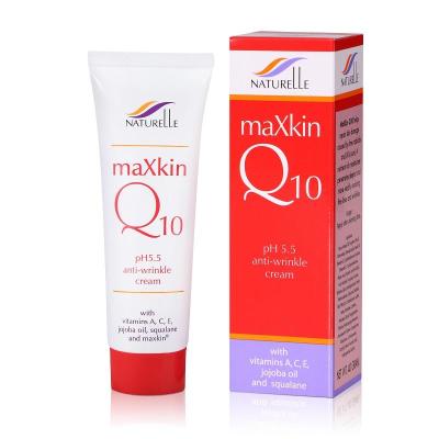 maXkin Q10 pH 5.5 anti-wrinkle Cream (แม็กสกิน คิวเท็น พีเอช 5.5 แอนตี้-ริงเคิล ครีม) ขนาด 40 กรัม