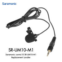 Saramonic SR-UM10-M1 Replacement Lavalier Microphone with Locking 3.5mm Male for Saramonic UwMic9, UwMic10, Uw