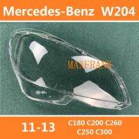 FOR Mercedes-Benz W204  11-13  C180 C200 C260 C250 C300 HEADLAMP COVER  HEADLIGHT COVER  LENS HEAD LAMP COVERฝาครอบไฟหน้าสำหรับ Mercedes-Benz W204 11-13 C180ฝาครอบ C300 C250 C200ฝาครอบเลนส์ไฟฉายคาดศีรษะ